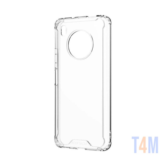 Capa de Silicone com Cantos Dura para Huawei Y9a Transparente